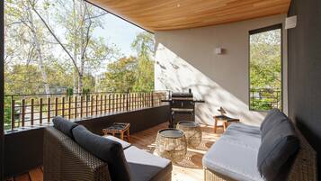 Luxury Chalet, Balcony, Mountain View | Balcony
