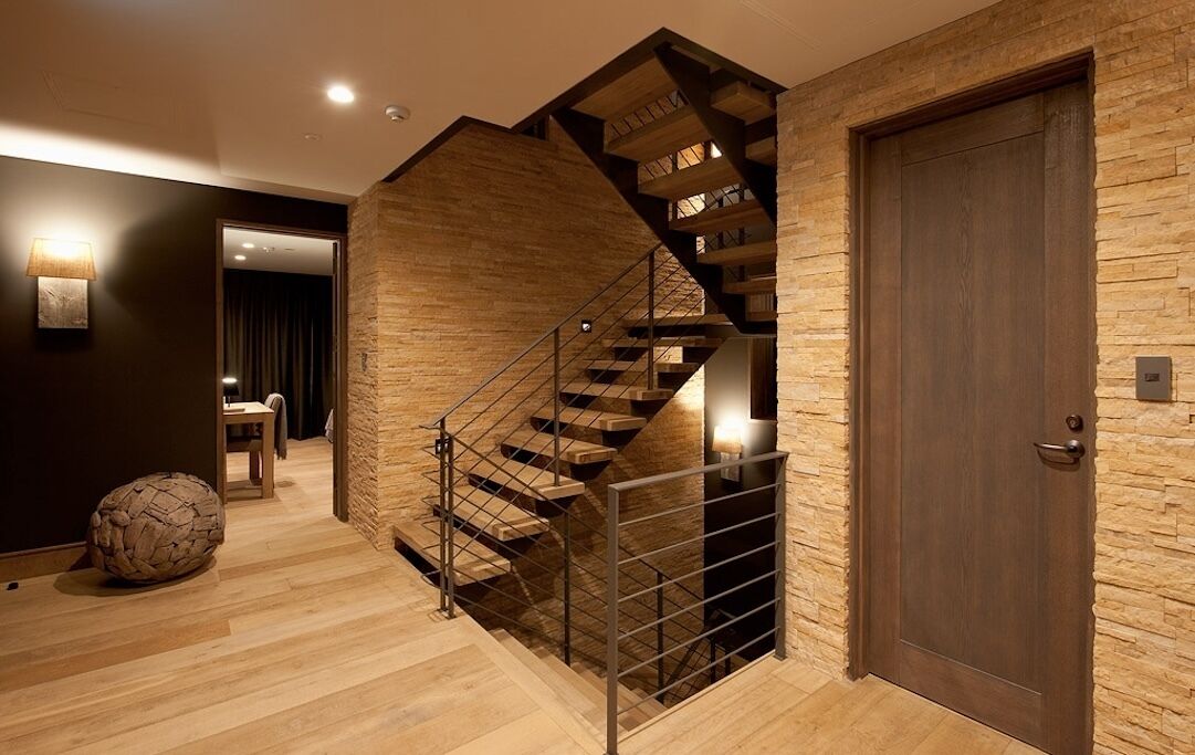 Vila Basic, pemandangan gunung | Interior
