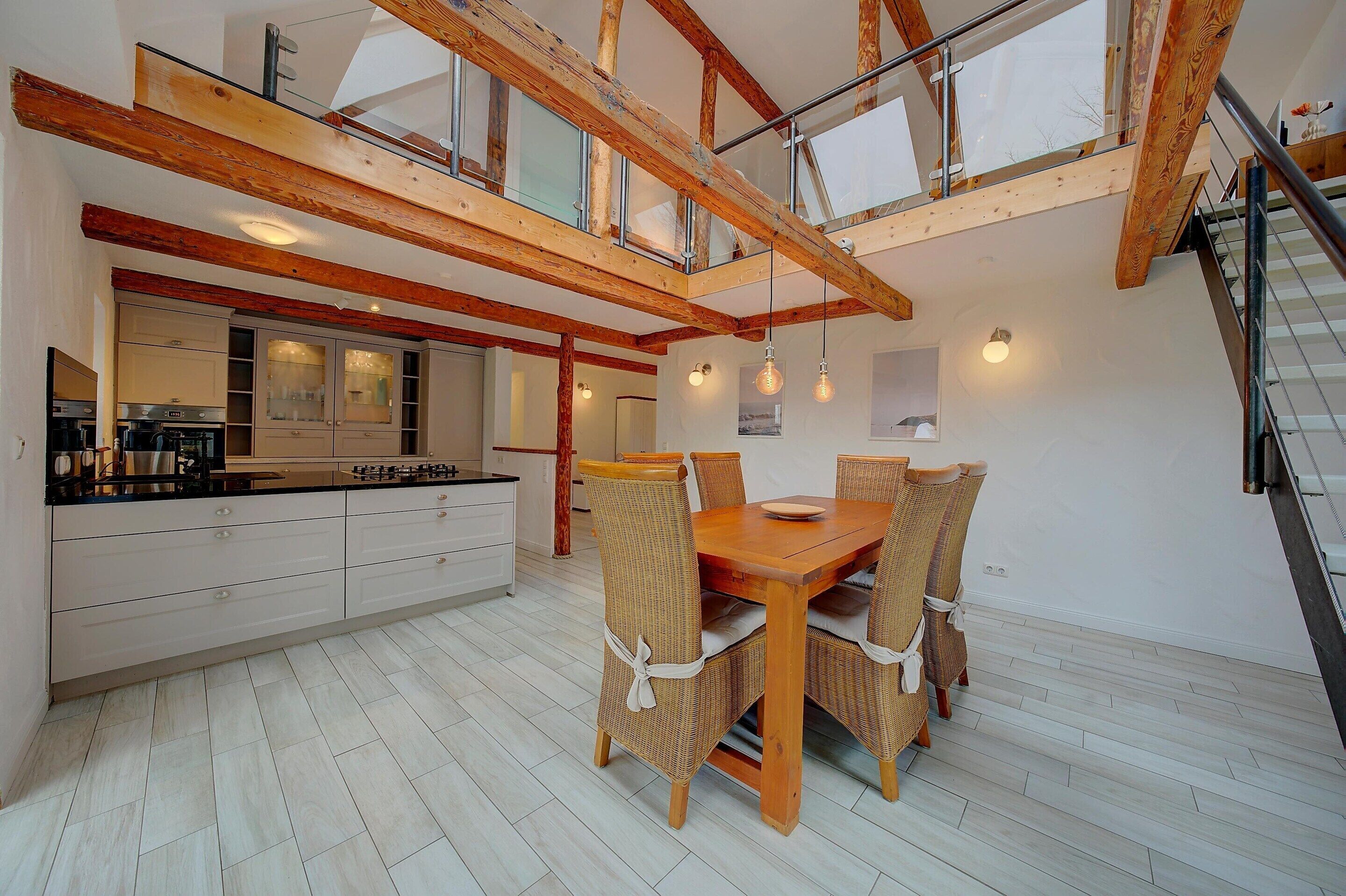 Deluxe House, 3 Bedrooms | Private kitchen | Coffee/tea maker, fridge, microwave, dishwasher