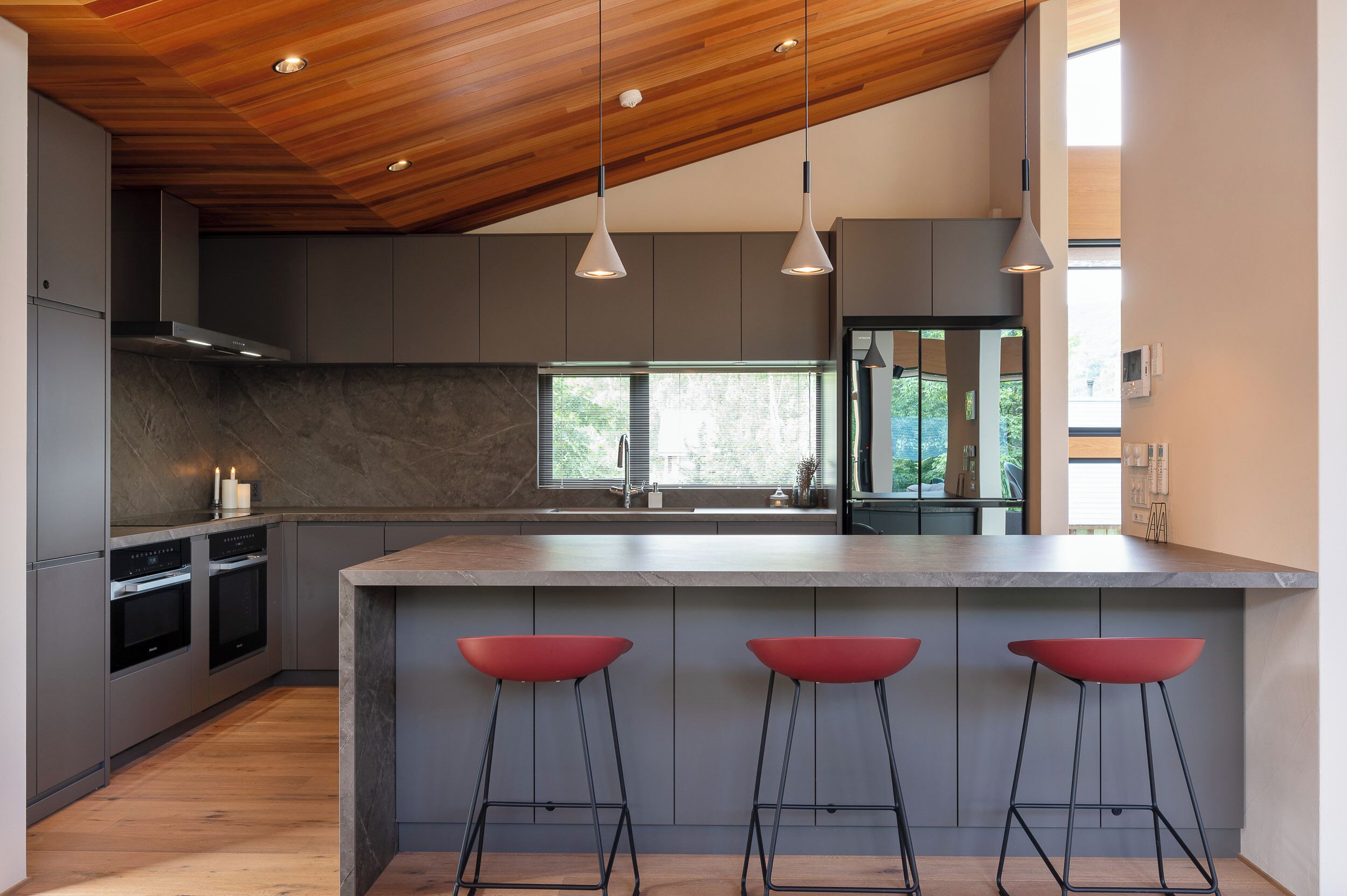Chalet, balkon, pemandangan gunung | Dapur pribadi