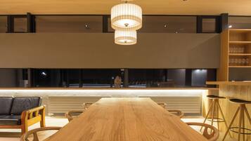 Chalet, Balcony, Mountain View | Dining