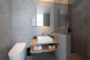 Chalet, Balcony, River View | Bathroom - Shakuzen (Niseko)