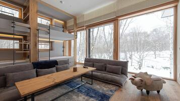 Chalet, Balcony, River View | Interior