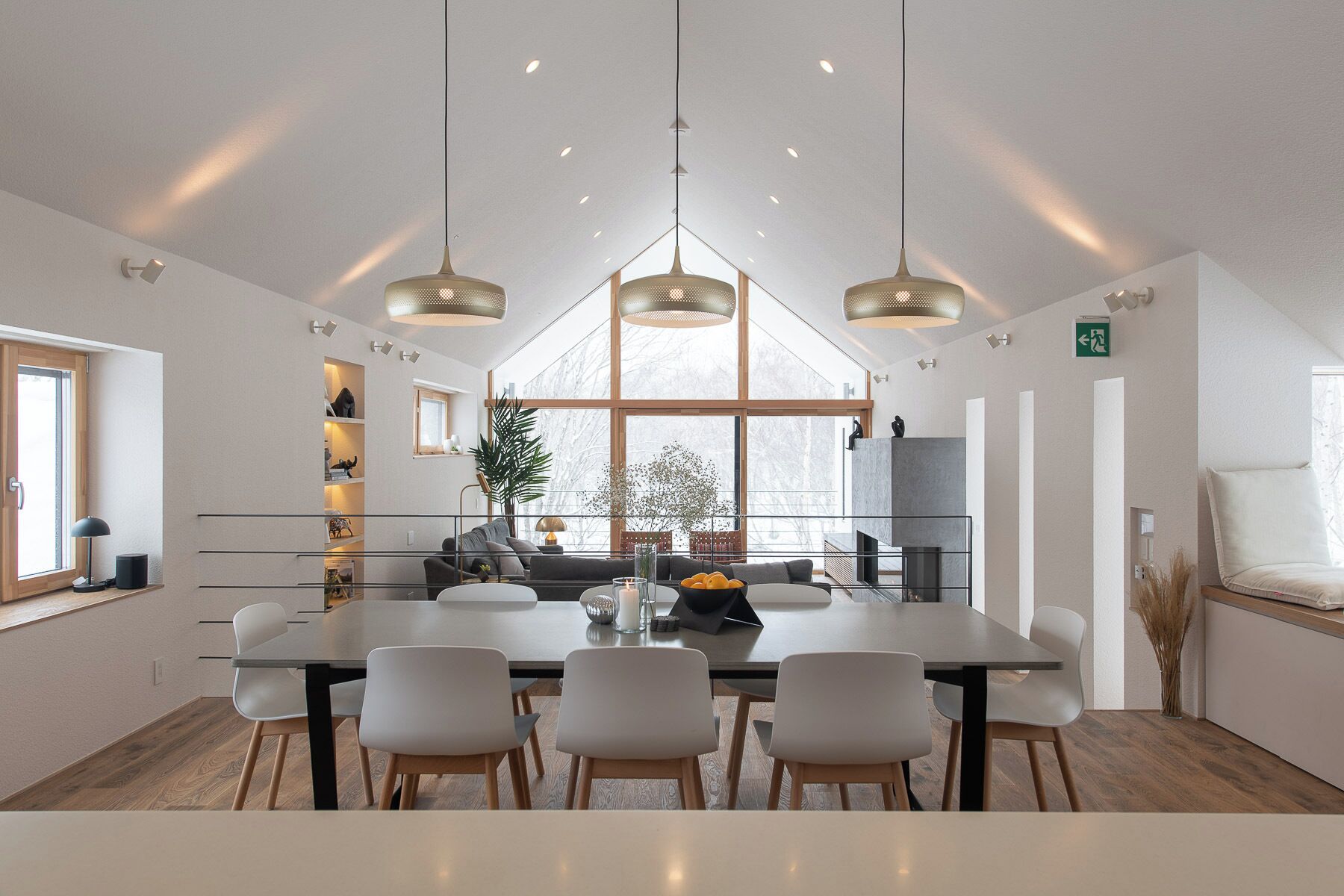 Chalet, Balcony, River View | Dining room