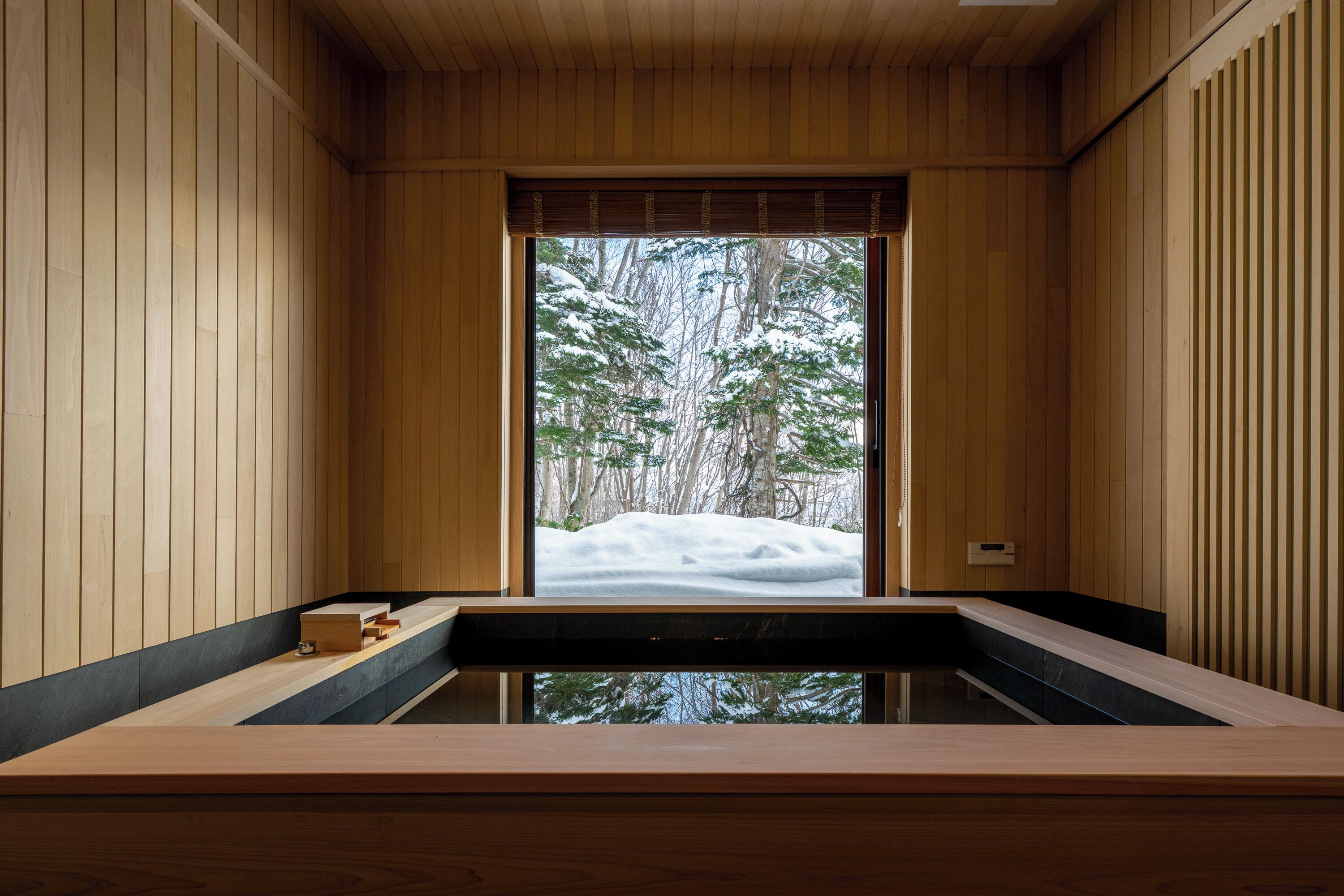 Chalet Luxe, balcon, vue lac | Salle de bain