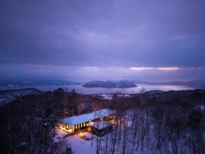 Luxury Chalet, Balcony, Lake View | Aerial view - Kogetsu-To (Toyako)