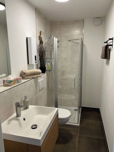 Cozy, small vacation apartment directly in the nature experience village Nettersheim