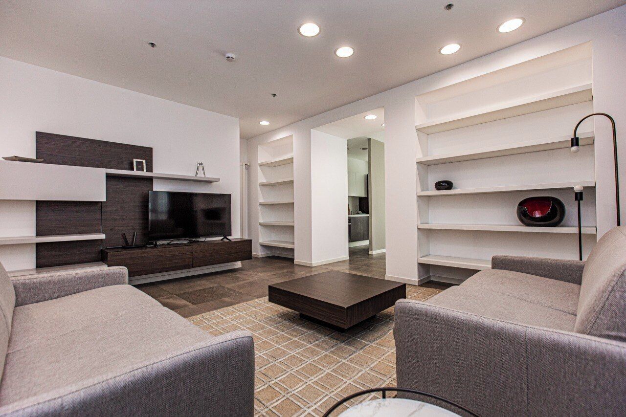 Deluxe Apartment, 2 Bedrooms, Mountain View | Living area