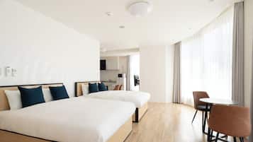 Free WiFi, bed sheets