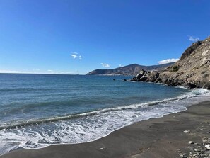 Am Strand, Strandtücher