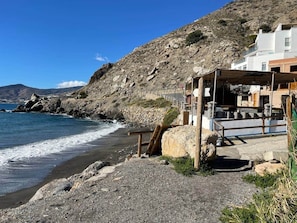 Am Strand, Strandtücher