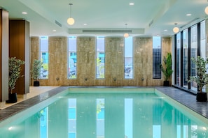 Outdoor pool - Stella Stays Al Malqa Furnished Apts (Riyadh)