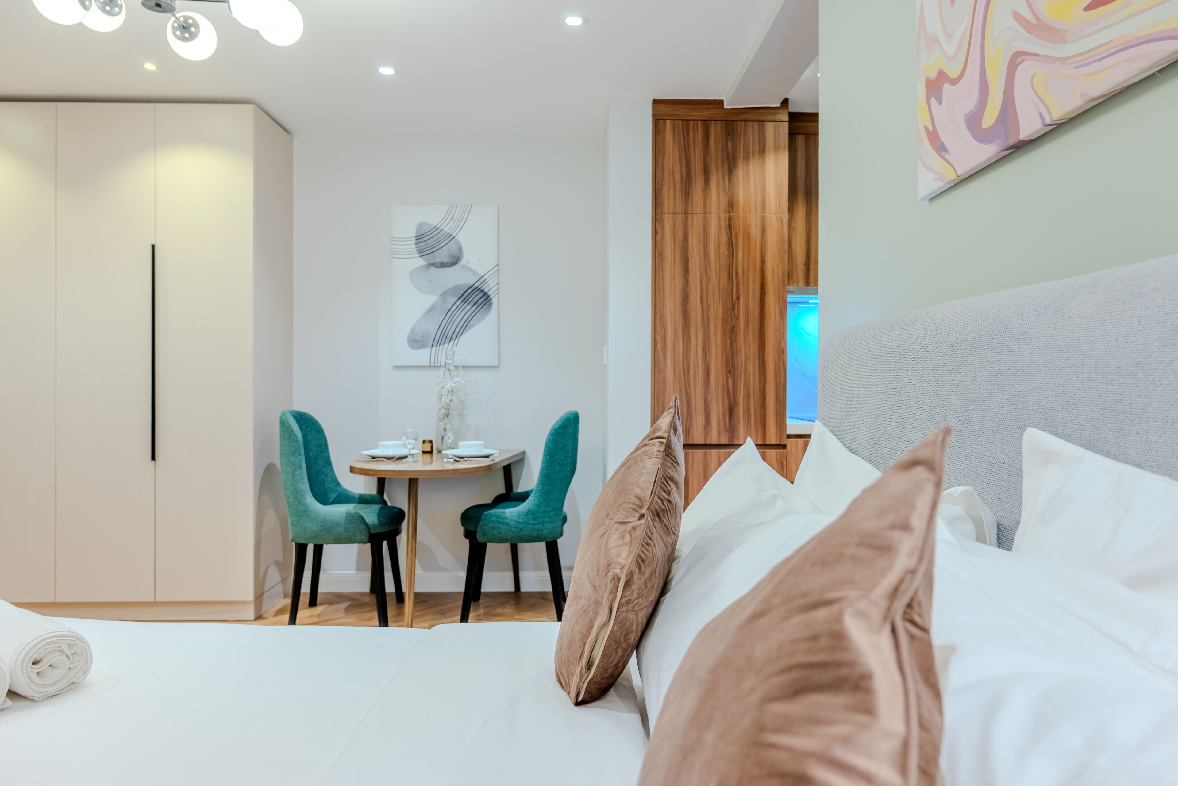 Superior Studio, City View | In-room safe, desk, laptop workspace, iron/ironing board