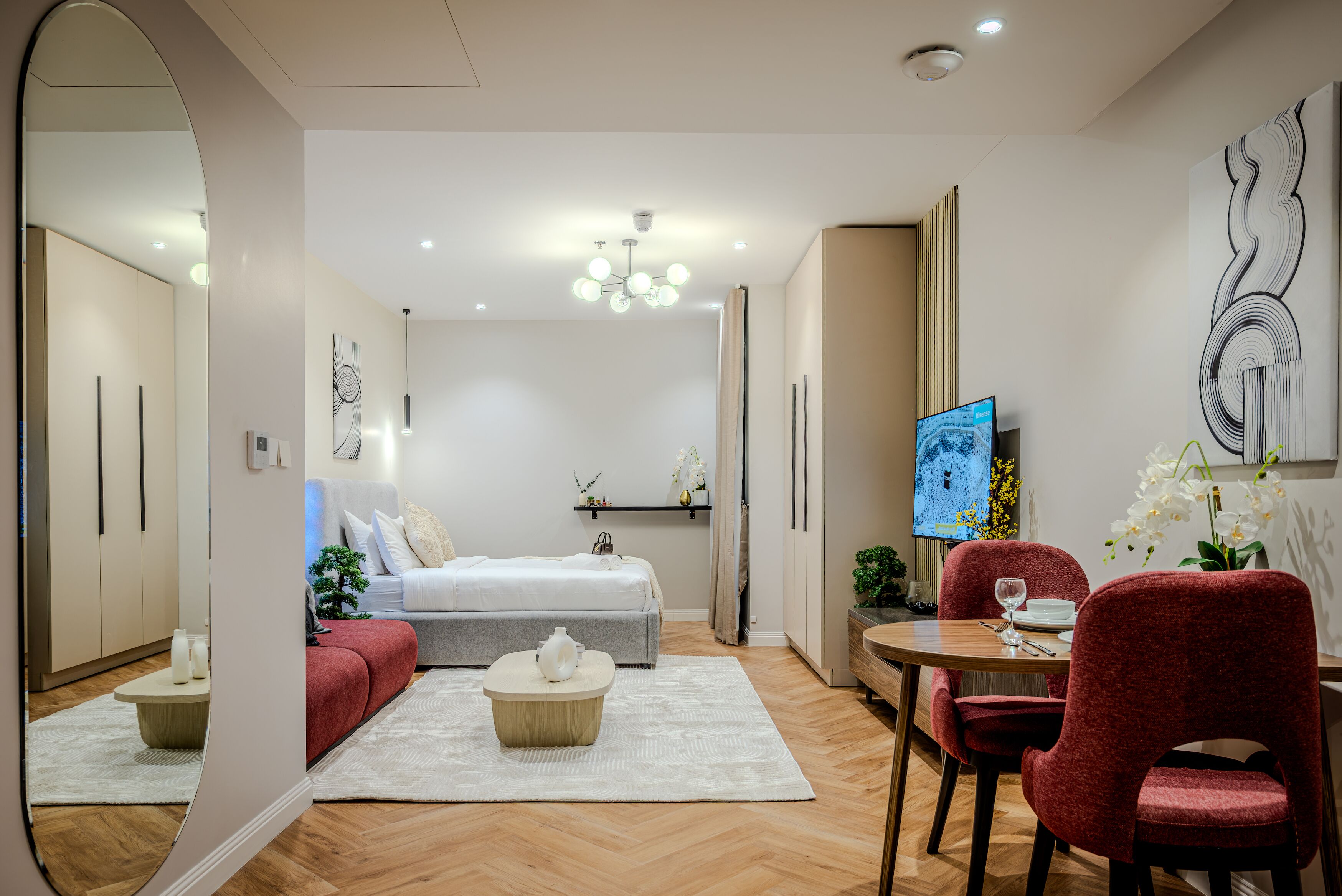 Studio, Courtyard View | In-room safe, desk, laptop workspace, iron/ironing board