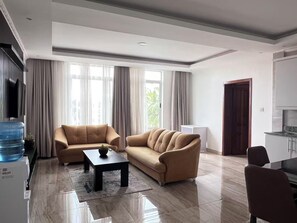 Living area - Amani Apartment (Kigali)