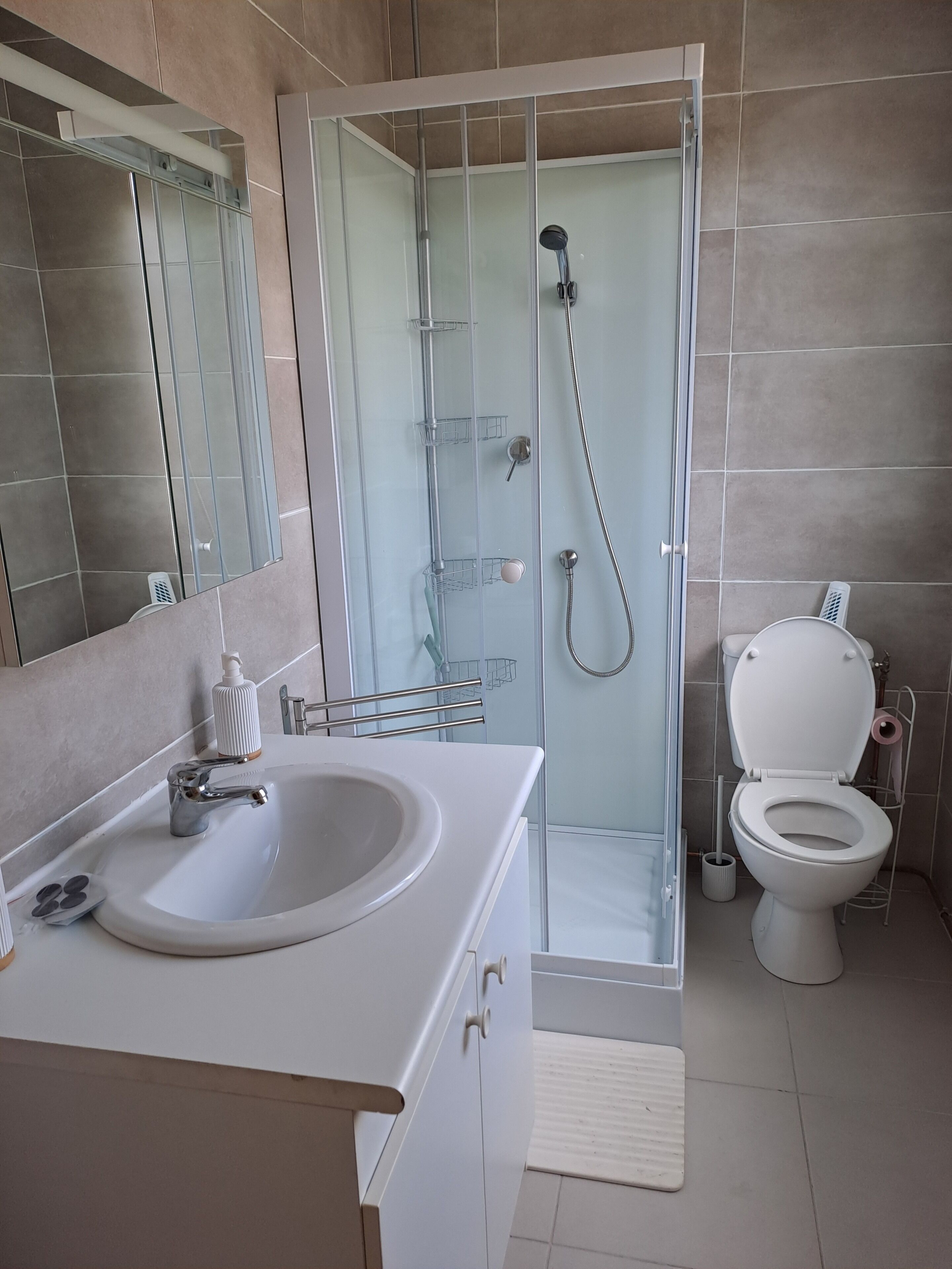Toallas y papel de baño 
