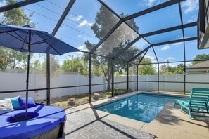 Pool - Patio & Poolside Relaxation! Palm Coast Getaway (Palm Coast)