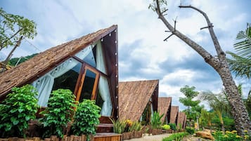 Phòng dành cho gia đình, quang cảnh vườn | Quang cảnh từ phòng