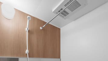 Hair dryer, towels