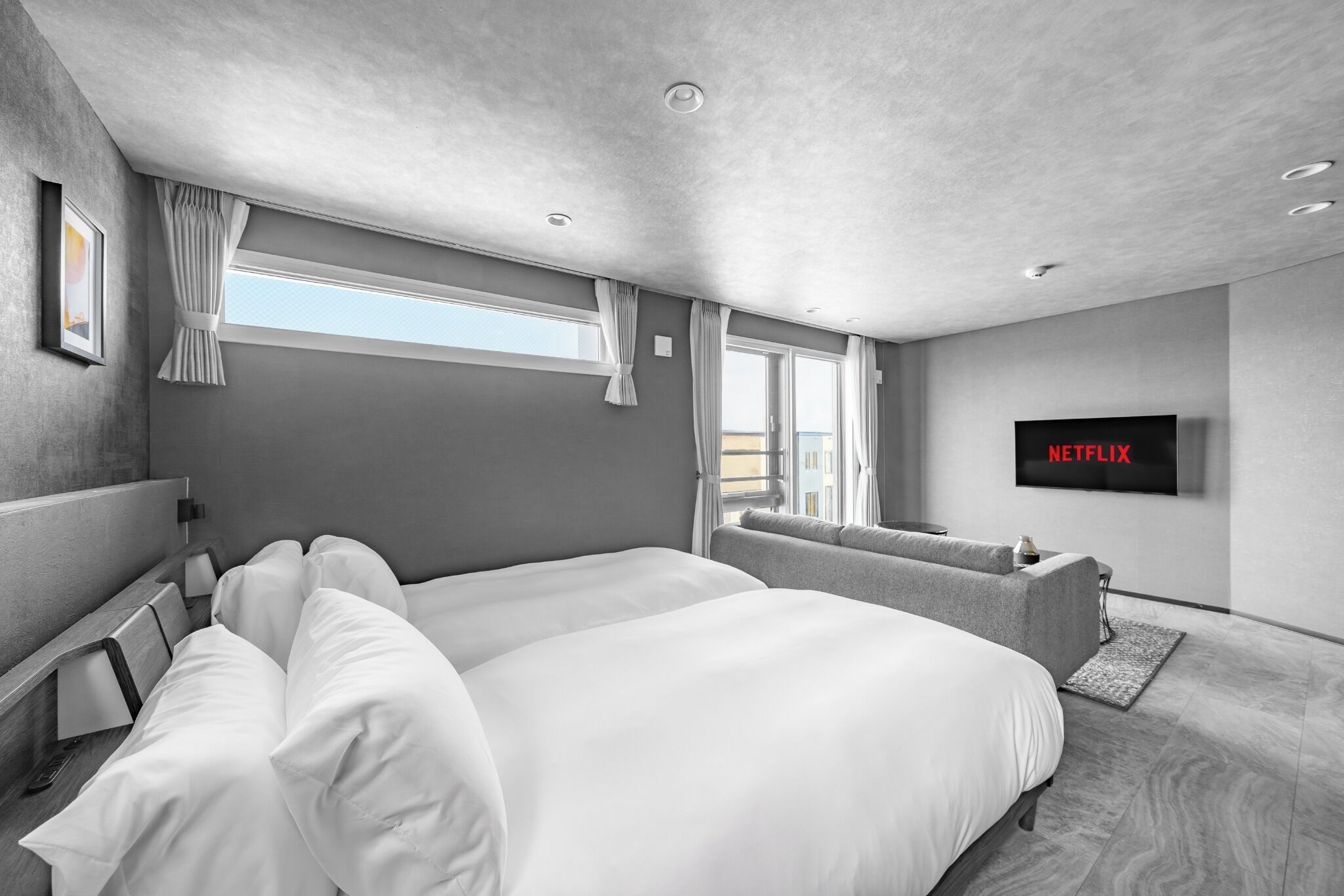 1 dormitorio, tabla de planchar con plancha, wifi gratis y ropa de cama