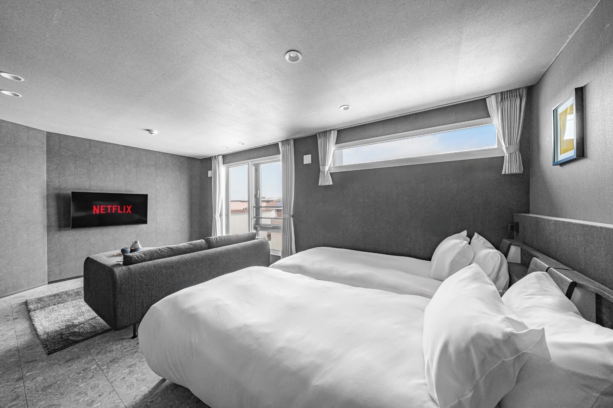 1 dormitorio, tabla de planchar con plancha, wifi gratis y ropa de cama