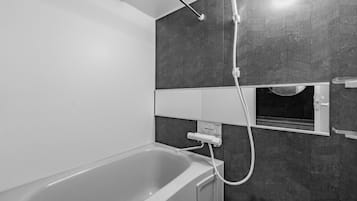Hair dryer, towels