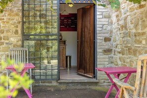 Outdoor dining - Apartment in Castel D'arno with 1 bedrooms sleeps 2 (Castel D'arno)
