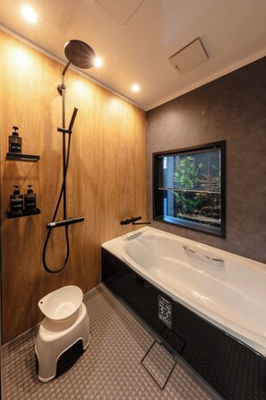 Hair dryer, towels