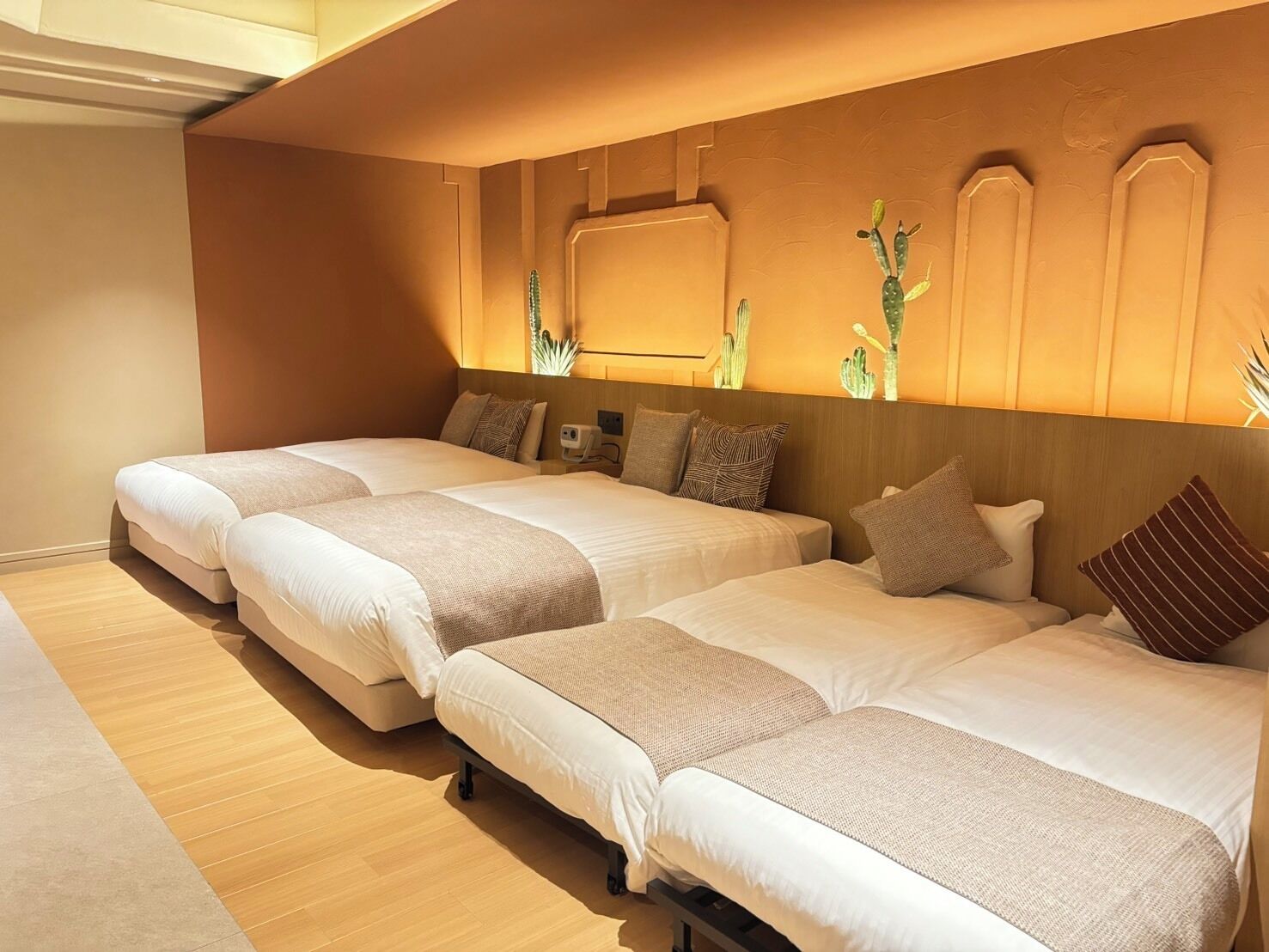 Superior Quadruple Room, Non Smoking | In-room safe, desk, blackout curtains, free WiFi