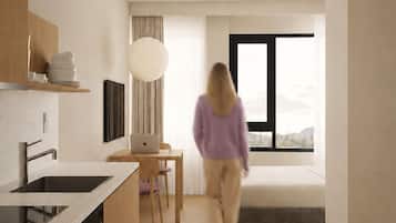 Standard Studio | Blackout drapes, iron/ironing board, free WiFi, bed sheets