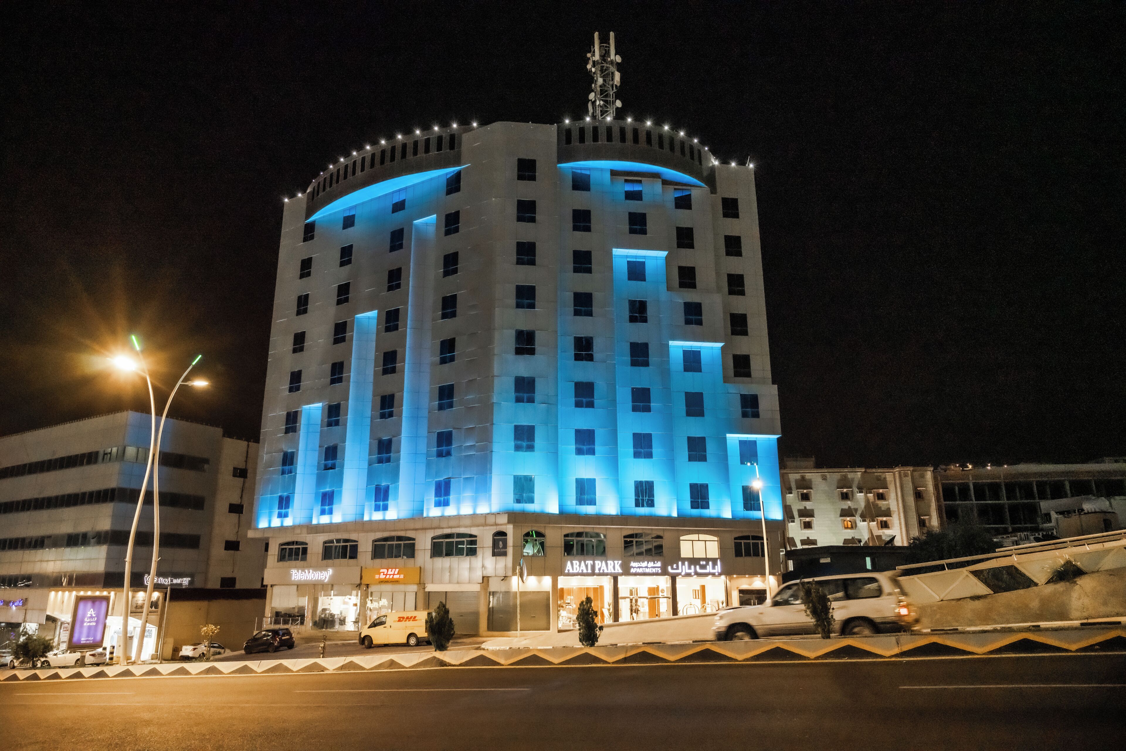 المنشأة من الخارج