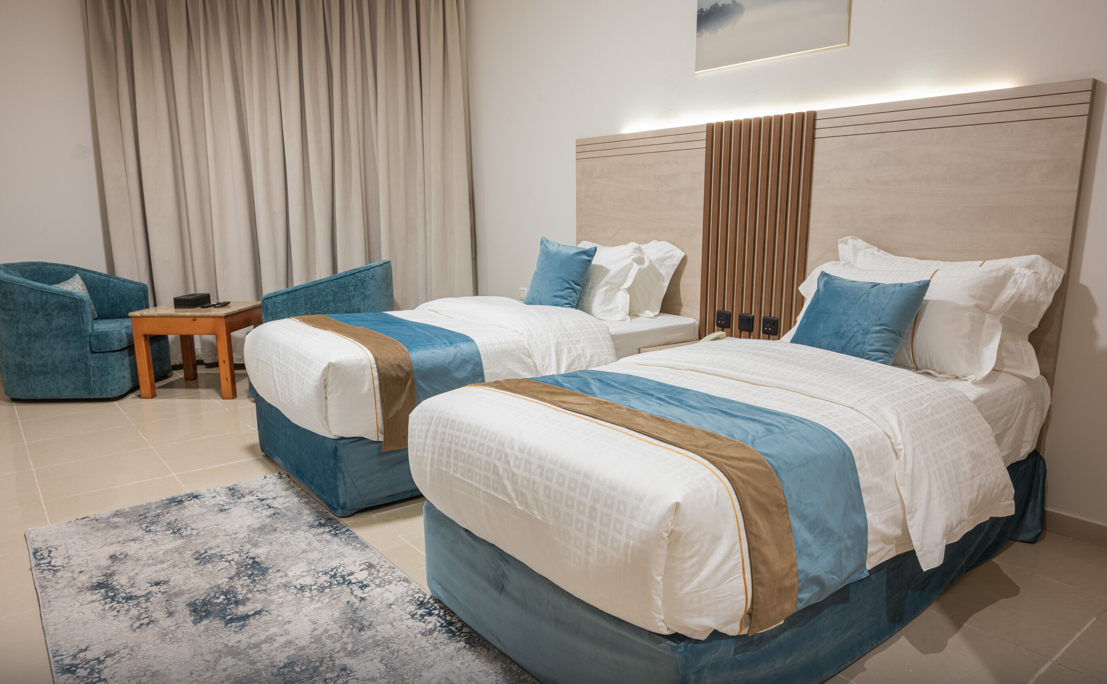 Deluxe Twin Room | Hypo-allergenic bedding, blackout curtains, soundproofing