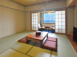Japanese-style Room, Non Smoking, Ocean View (35sqm) | WiFi (free)