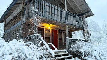 Economy Cabin, Balcony, Lake View | Exterior