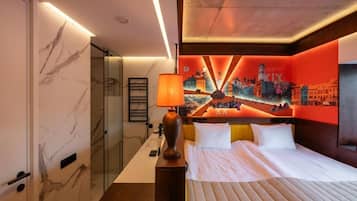 Standard-Doppelzimmer, Veranda, Stadtblick