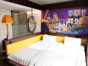 Standard Double Room, Lanai, City View - FEST hotel. Rynok Square (L'viv)