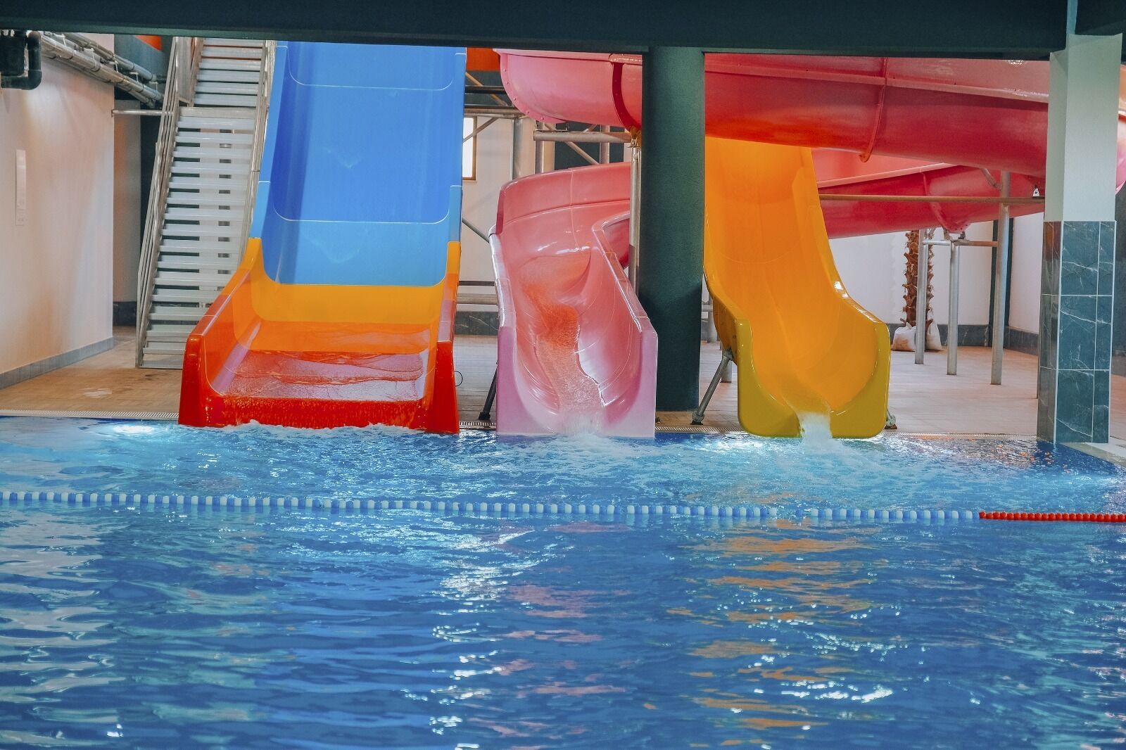 Una piscina techada