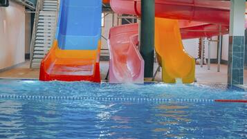 Una piscina techada