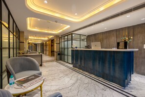 Reception - Anu Plaza-5Mins from Connaught Place (New Delhi)