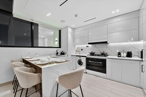 Private kitchen - FIRST CLASS | 2BR | Tranquil & Chic Living (JVC)
