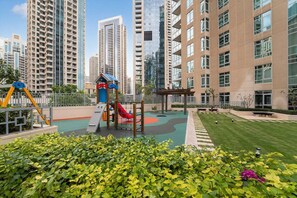Children’s area - FIRST CLASS |1BR| Elegance with Burj Khalifa View (Downtown)