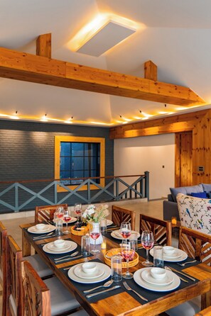 Dining - ELIVAAS Prive The Retreat 4 BHK Villa  (Kasauli)