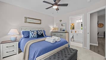 2 slaapkamers, een bureau, gratis wifi, beddengoed
