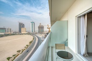 Exclusive Studio, Non Smoking, City View | Property grounds - PVH - Studio BR - Near Miracle Garden (Dubai)