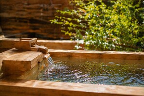 Suite de estilo japonés, balcón, vista al océano | Spa