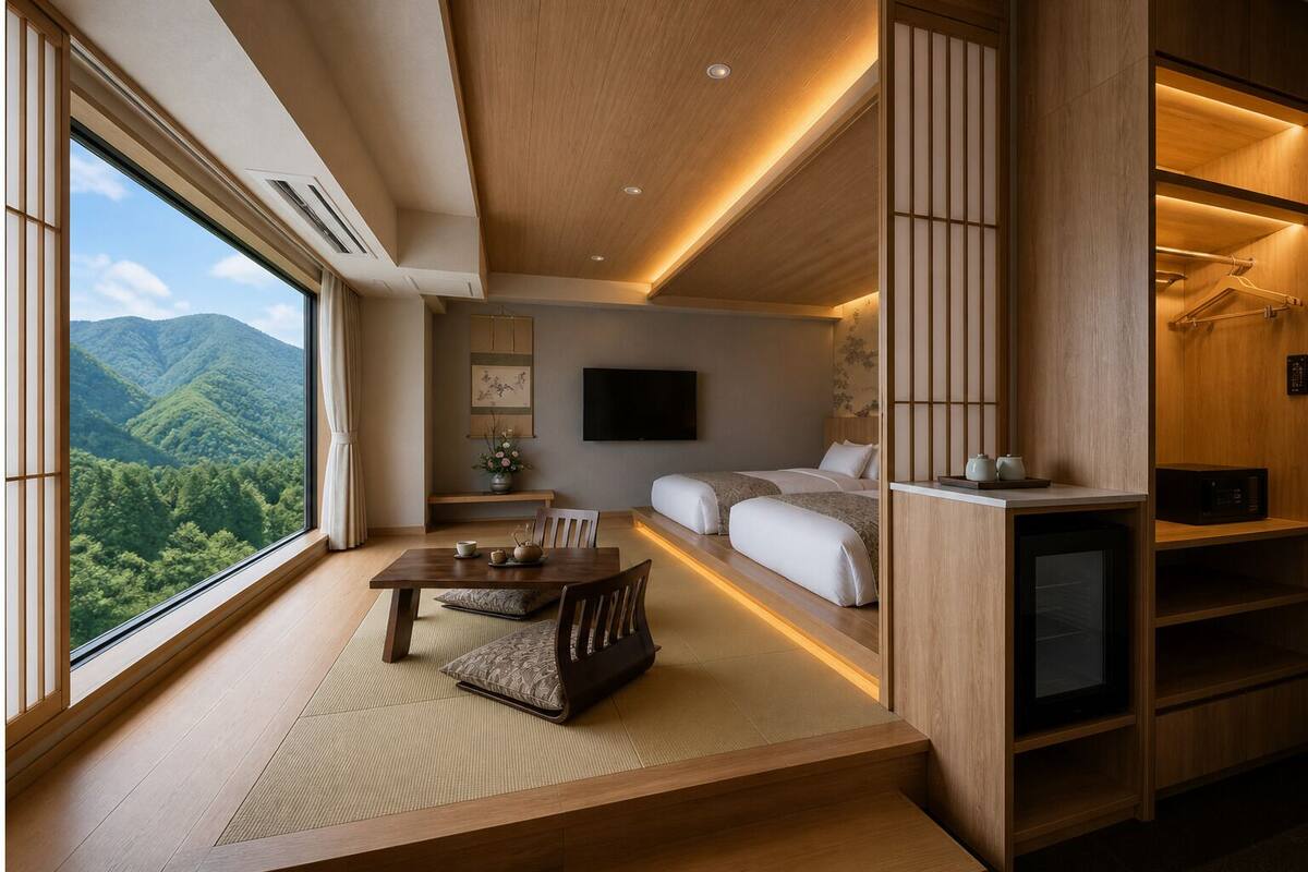 Family Suite, Balcony, Mountain View