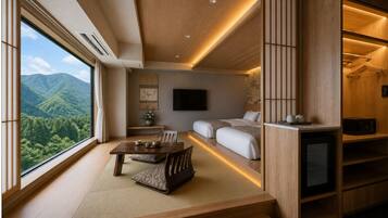 Family Suite, Balcony, Mountain View | In-room safe, desk, blackout drapes, free WiFi