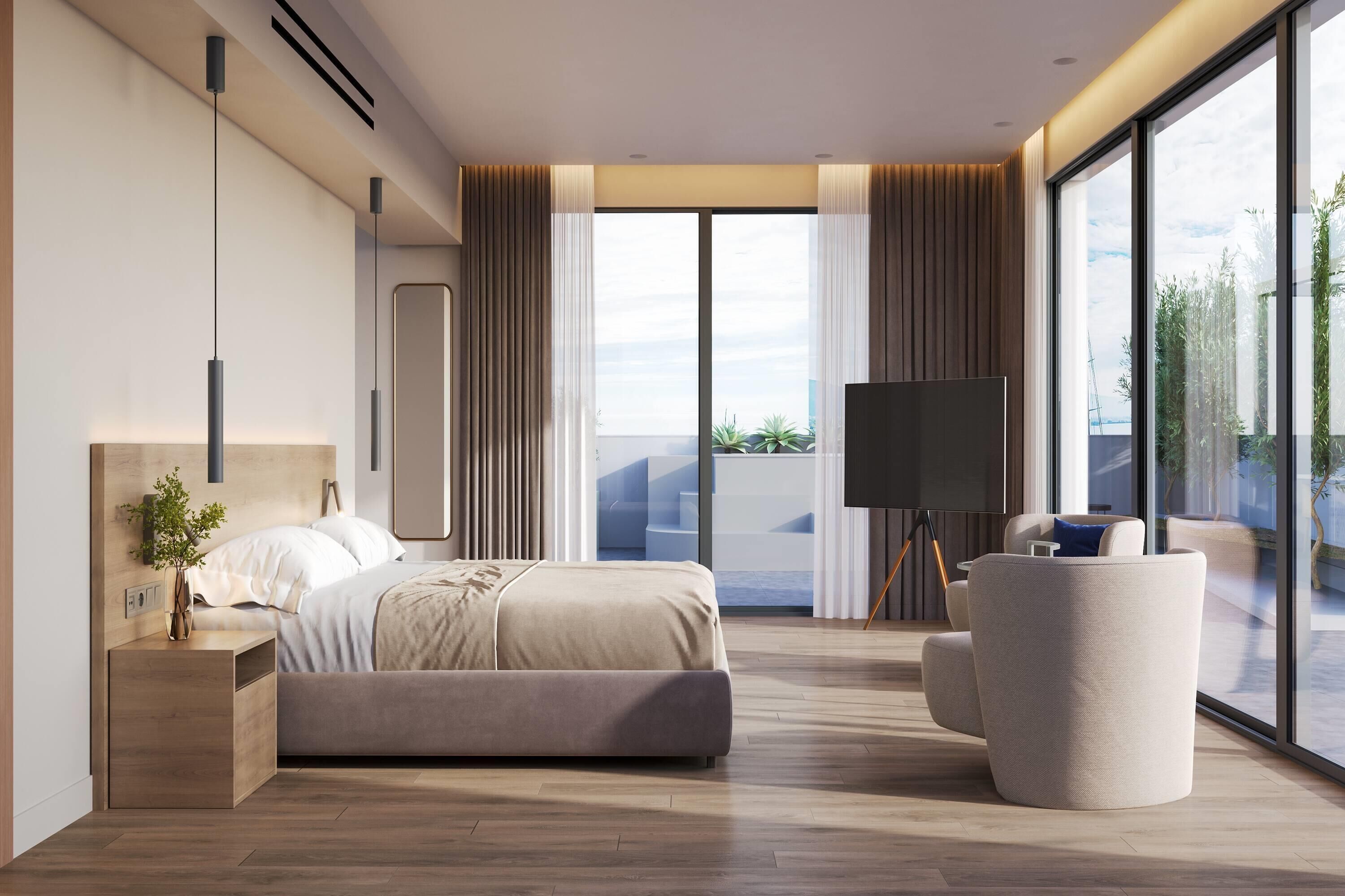 Luxury Suite, 1 Single Bed, Sea View (Pool)