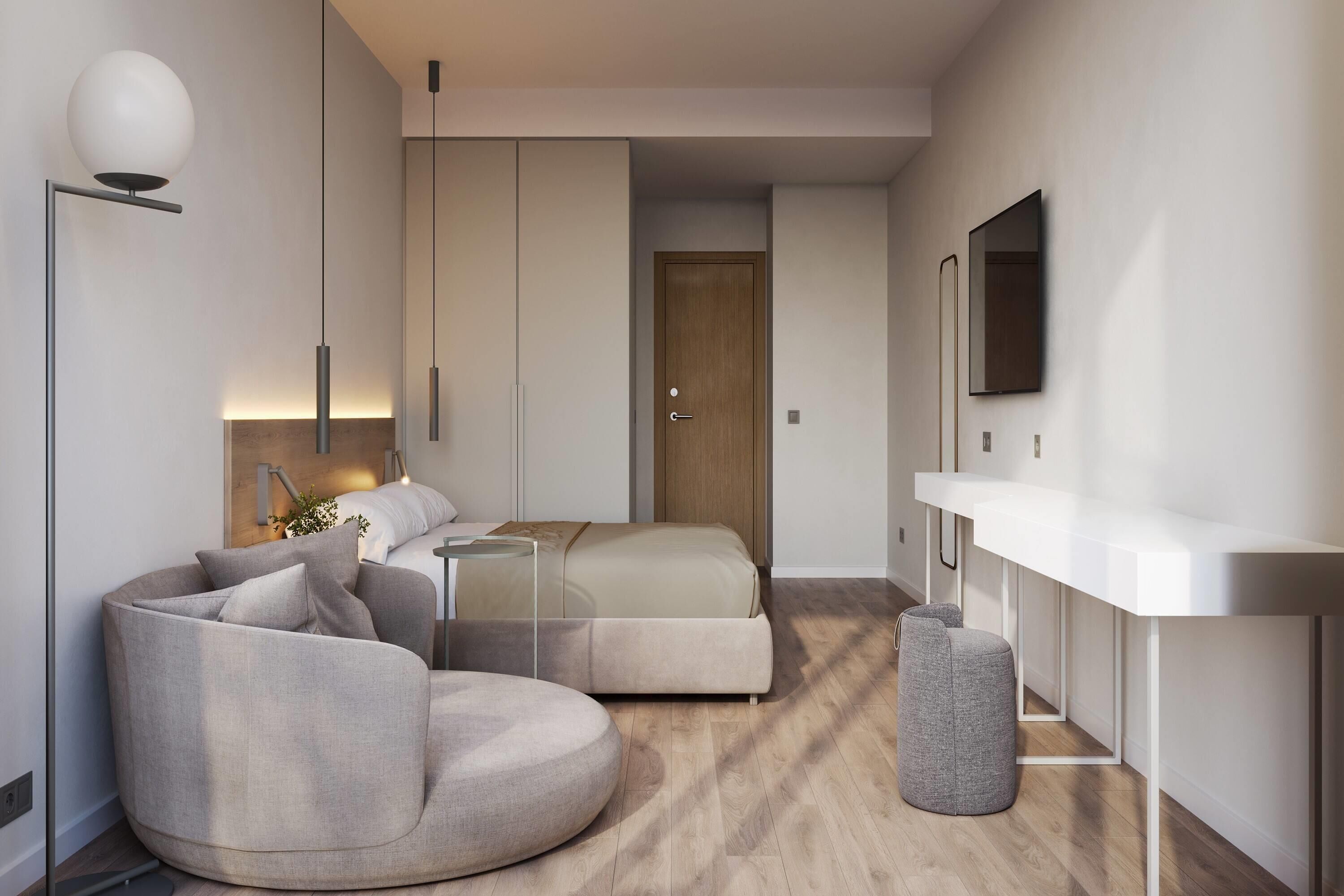 Deluxe Suite, 1 King Bed with Sofa bed