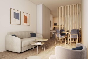 55-inch LCD TV with satellite channels, Netflix, streaming services - Wyndham Residences Piraeus Marina Zeas (Piraeus)